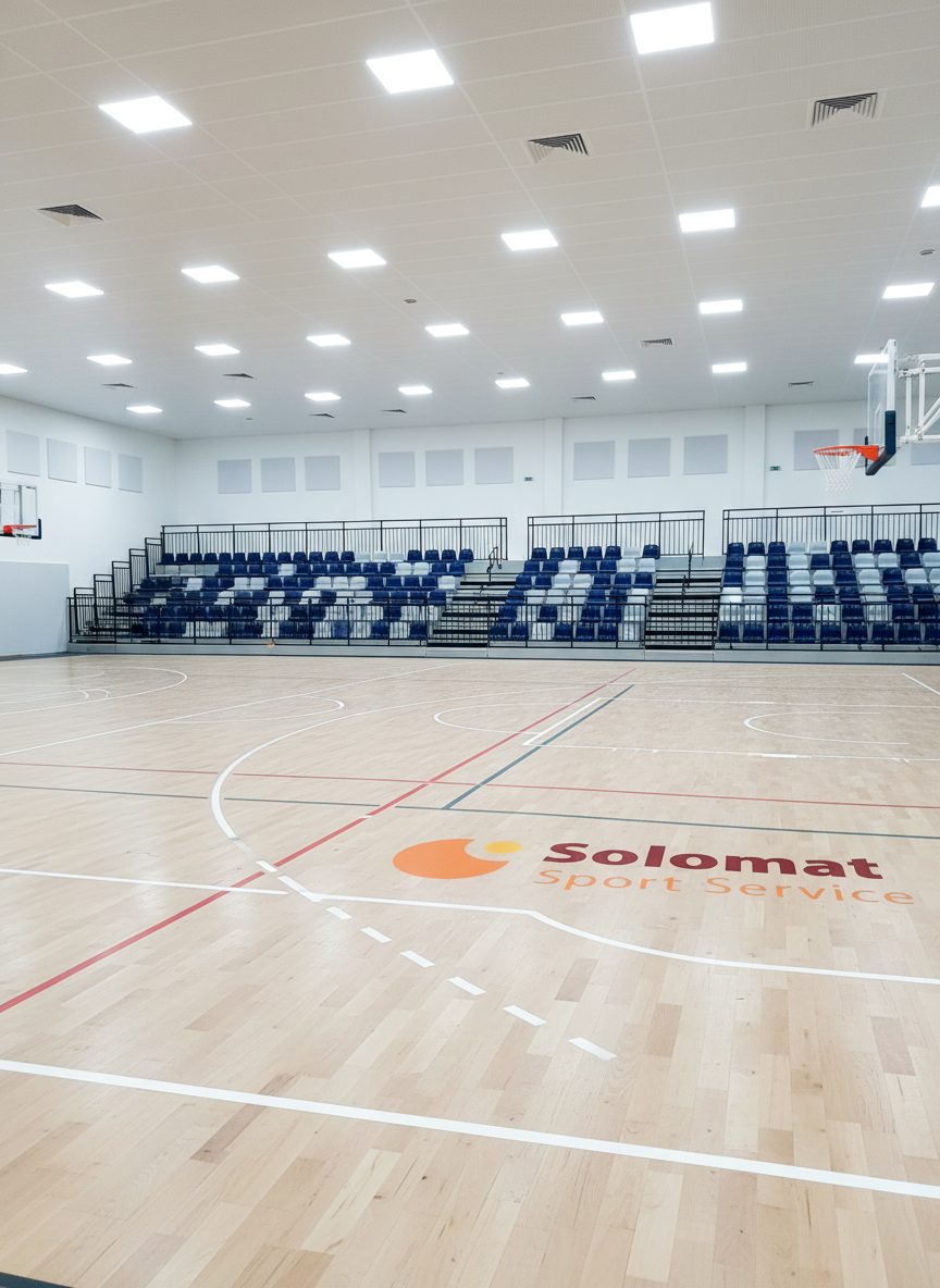 freepik gymnase entirement rnov sol neuf gradins modernes 7344 Gymnase moderne avec terrain de basket et gradins